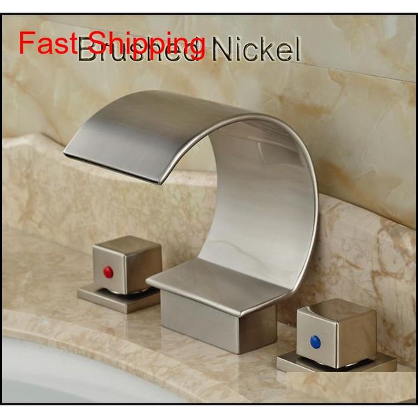 

dual square handles bathroom basin faucet deck mounted sink mi qyloas homes2011