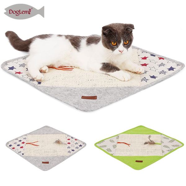 

cat beds & furniture scratching mat nature toys blanket for cats