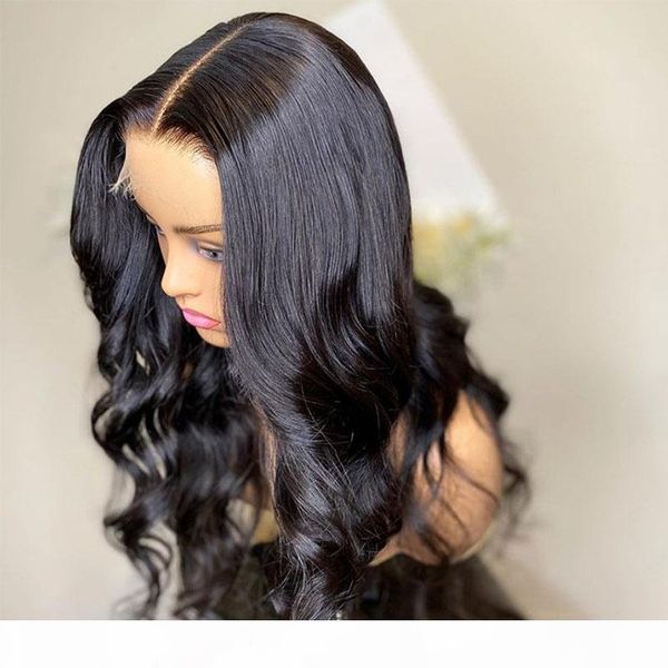 

transparent lace wig body wave 13x6 lace front human hair wigs for women brazilian remy frontal wig pre plucked cara, Black;brown