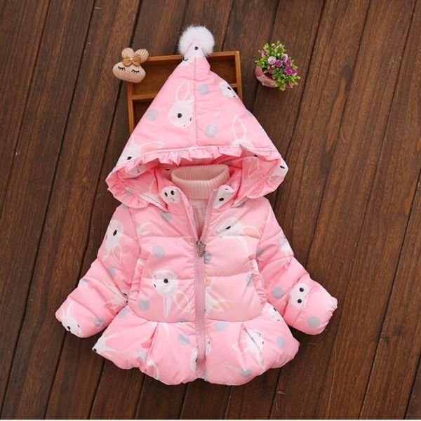 

winter baby girl coats jackets infant outerwear cotton cartoon hooded coats for girls clothes down jackets baby coats clothing 1029, Blue;gray