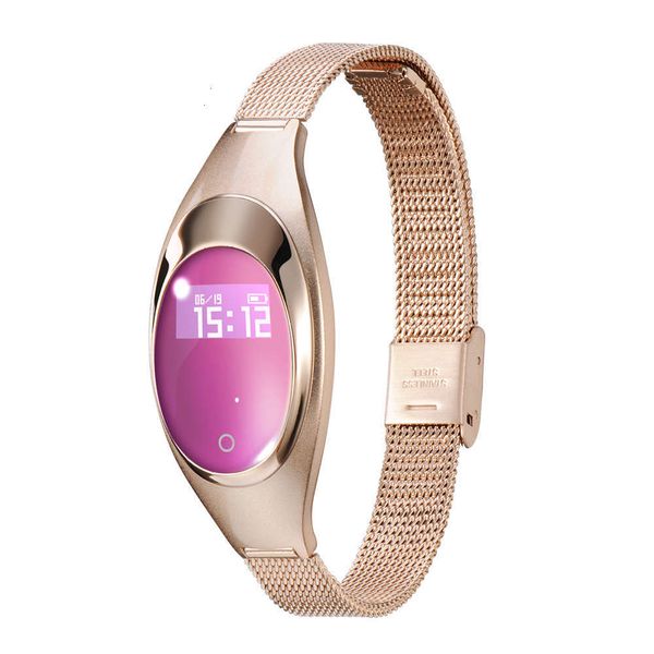 

smart watch z18 for women, wristband monitor, tracker fitns, heart rate blood prsure on ios and androidjk