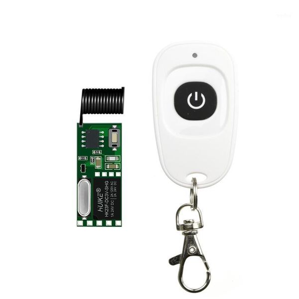 

remote controlers 433mhz universal dc 3v 5v mini wireless control switch system receiver+transmitter lighting electric door lock1