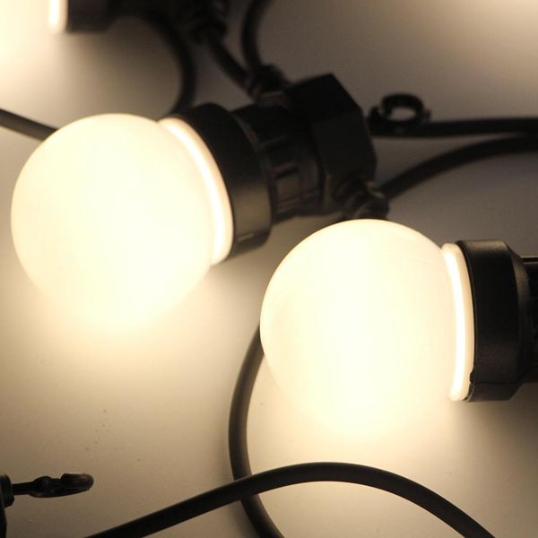 

водить глобус шарик свет шнура фестон открытых млечный лампа led строка фея свет для сада backyard свадеб патио декор кпт sqcbsi