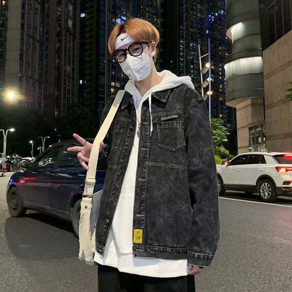 

lndcv 2020 autumn korean fashion korean style leisure sports trend loose handsome couple 2020 clothes j autumn new fashion new style leisure, Blue