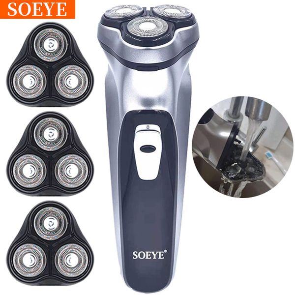 

soeye mens shaver beard trimmer electric shaver for men clipper miyoupin electric razor portable shaving machine facial epilato