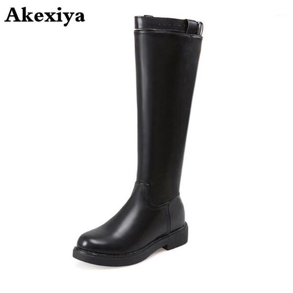 

boots women's fashion rain snow waterproof knee-high round toe water winter warm shoe non-slip rainboots1, Black
