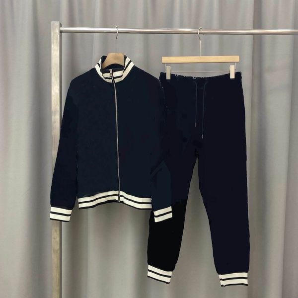 

mens tracksuits casual letter print pattern men autumn spring jacket + joggers sportsuit outerwear women tracksuits cardian & pants new sets, Gray