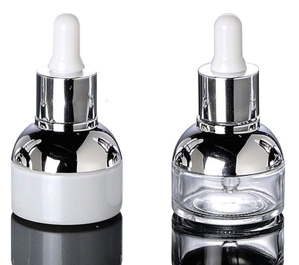 

for oils empty essential bottles , 30ml glass clear dropper bottle