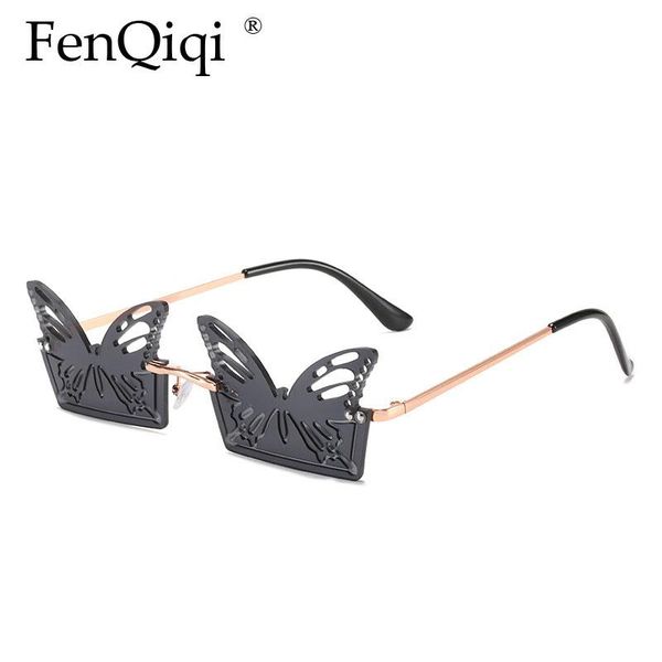 

sunglasses 2021 european and american trendy butterfly-shaped street shooting exaggerated, White;black