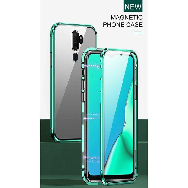 

360 full cover magnetic case for oppo a5 a9 2020 a11x a11 x a52020 a92020 oppoa5 oppoa9 double sided temper qylzkr