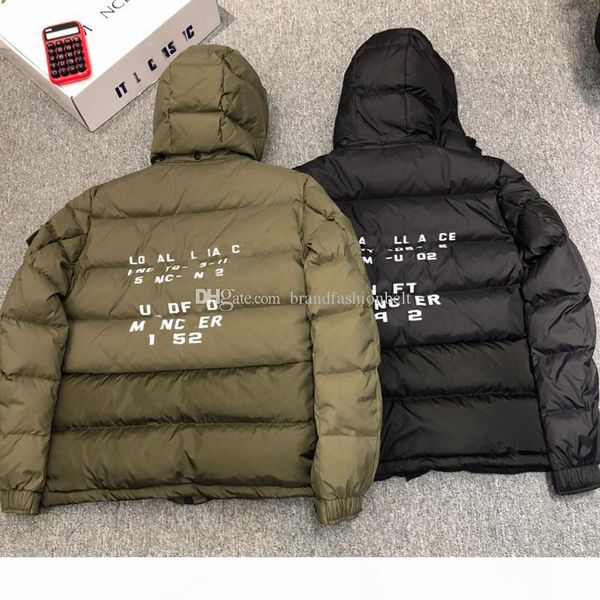 

2020 designers monclair mens down jacket windbreaker moncle thick warm hooded luxury maya puffer hoodies casual fashion winter coat jackets, Black