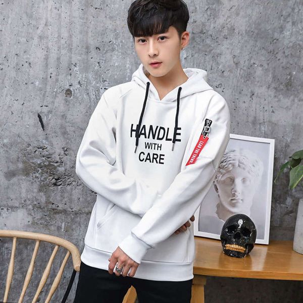 

hooded sweater autumn winter men's 6708 jacket baseball uniform (95 polyester 5 spandex, Gray