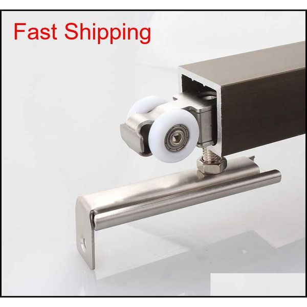 

2 pieces door roller ultra-quiet wooden furniture sliding door pulley hanging track nylon wheel glass bearing qylxap sports2010