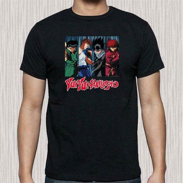 

new yu yu hakusho anime cartoon tv series mens black size s to 3xl fashion hoodie designers t shirts sweatshirt