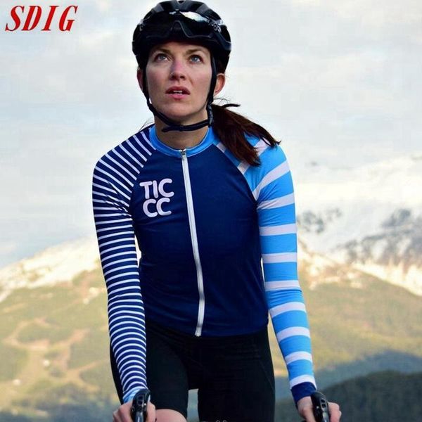 

racing jackets race fit body 2021 very light pro team bike clothing women long sleeve cycling jersey summer spring fall outdoor bicycle jers, Black;red