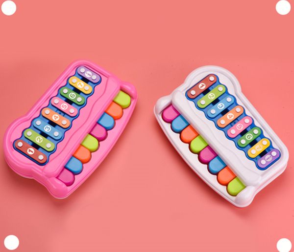 

colorful baby 16-note xylophone piano music instrument toy kid early education toddler mobile toy for boys girl