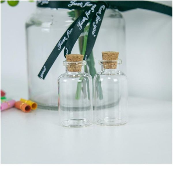 

22ml transparent glass bottles cork empty glass bottle jars vials container 30*55*12.5mm 50pcs/lot wholesale jllqmy