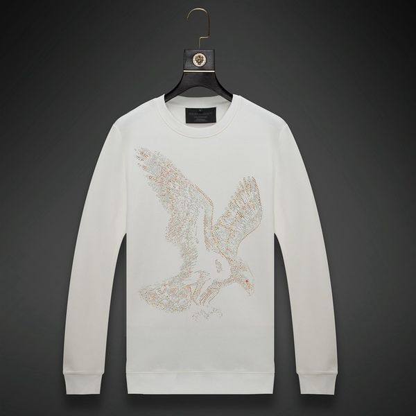 

loose men's long versatile, sweater winter, autumn t-shirt cool autumn, and round collar in sleeve dflvv