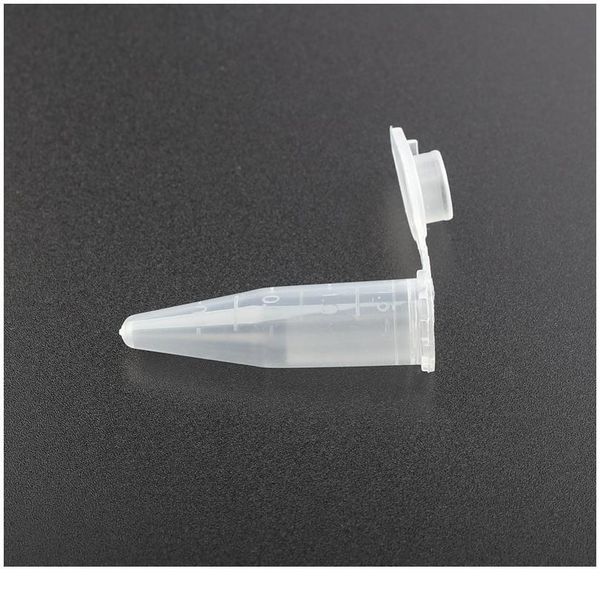 

50pcs 10*41mm 1.5ml mini plastic bottles container home storage transparent small bottles prc tube home garden stor bbyuda