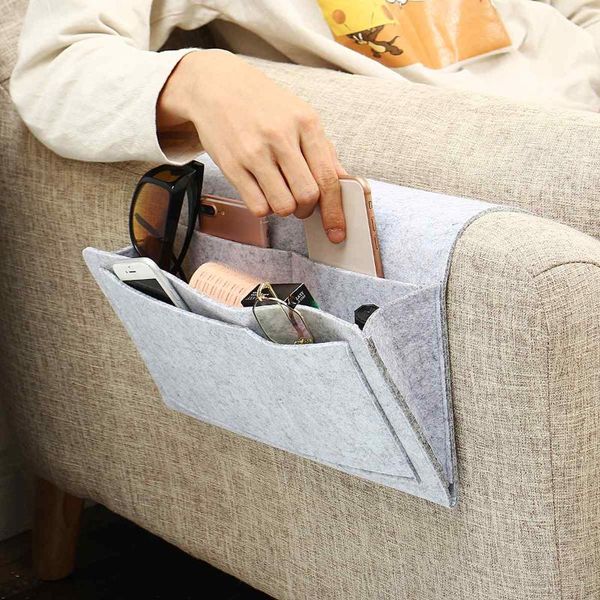 

bedside storage bag felt bed sofa side pouch remote control hanging caddy bedside couch storage organizer bed holder pockets