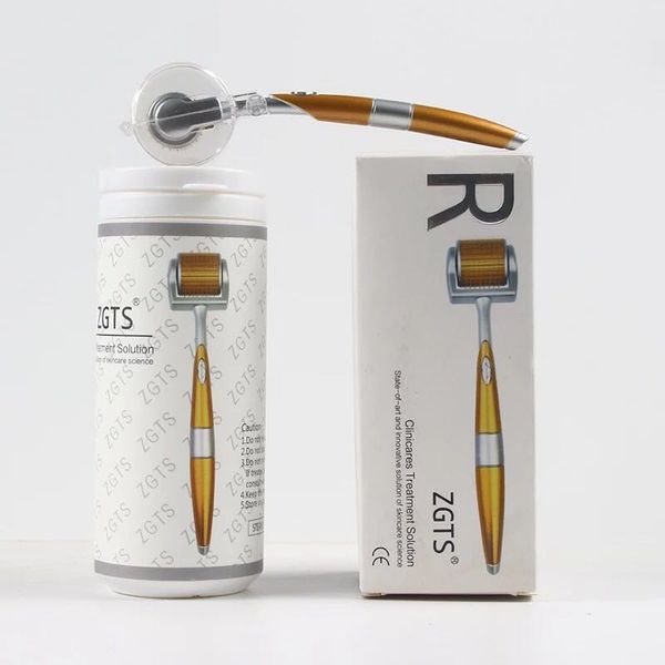 

zgts 192 derma roller titanium micro needle roller acne scars freckle skin meso roller