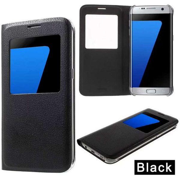 

phone applicable to s6 s7 mobile protective s89 flap note5 leather case edge windowing plus