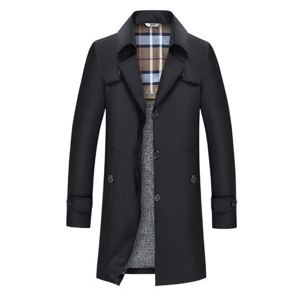 

mens coat spring autumn men's blazer design business casual suit trench jacket windbreaker male clothes plus size 8xl 9xl, Black;brown