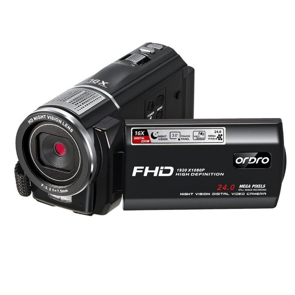 

ordro f7 hd digital camera infrared night vision electronic anti-shake small wide angle