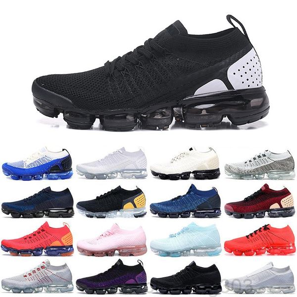 

wholesale fly 3.0 knit 2.0 triple black be true men casual shoes zebra earth womens breathable designer maxes sports sneakers hkrr