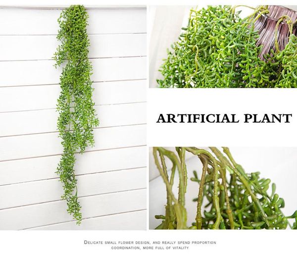 

decorative flowers & wreaths simulation walled buddha beans plant diy artificial green wedding decoration el background party home