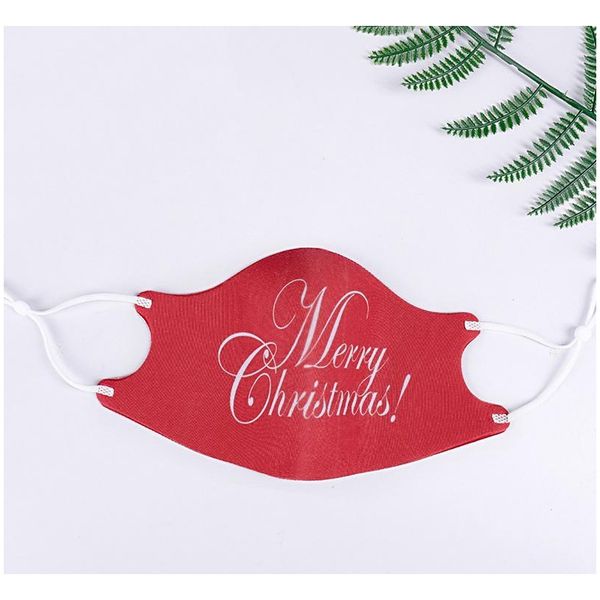 

christmas mask winter windproof and dustproof cotton mask adjustable ear rope waterproof printing jlllrb lucky2005