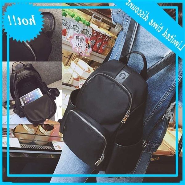 

nylon women shoulder bag korean style multifunctional backpack college leisure travel student schools