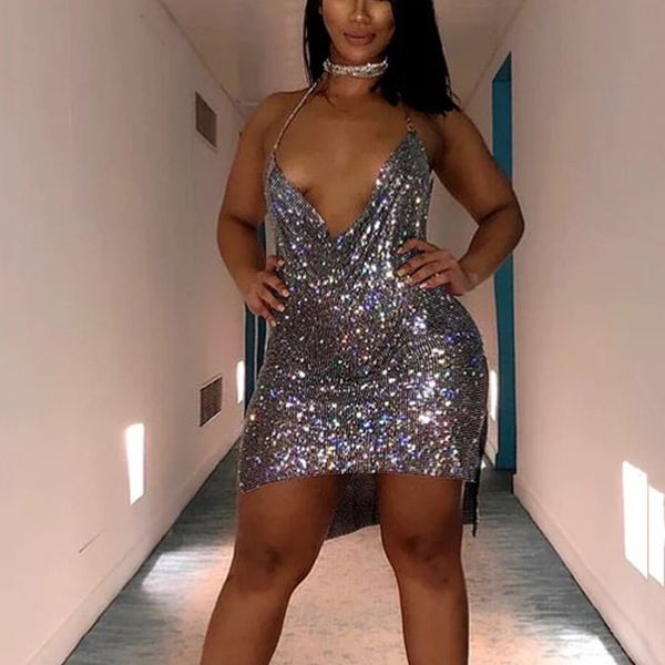 

explosion fun rhinestone sling skirt womens summer dresses aluminum mesh rhinestone dress women dresses bag hip skirt pencil skirt, White;black