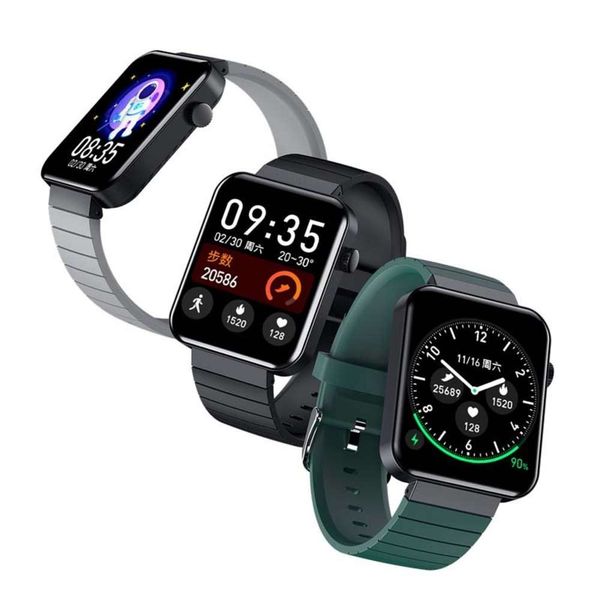 

new f16 smart bracelet touch 1.54 large screen ip68 waterproof heart rate prsure blood oxygen sleep monitoringbgt