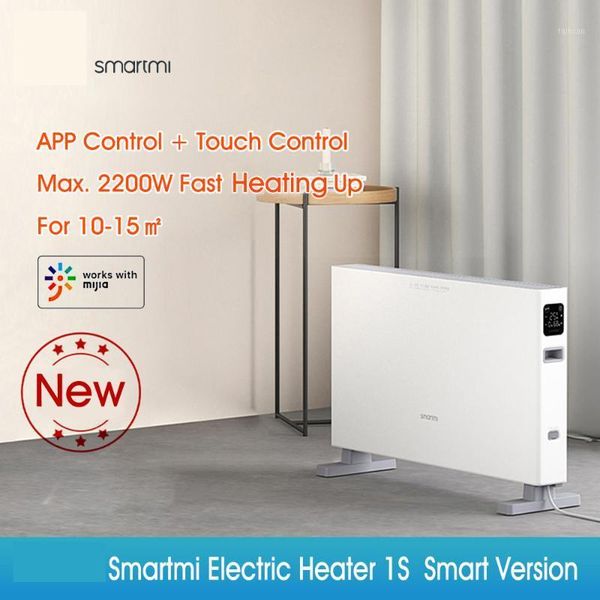 

smart electric heaters smartmi heater 1s heating energizing mute dual security protection touch control app remote 220v1