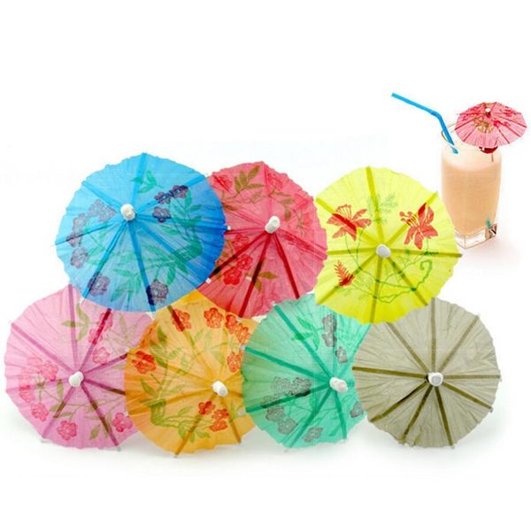 

paper cocktail parasols umbrellas drinks picks wedding event & party supplies holidays home party drink decoration umbrellas jllrkh