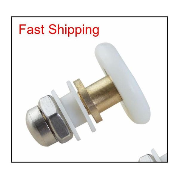 

4 pieces eccentric wheel shower room pulley bathroom shower sliding glass door roller household rep qylwlg toys2010