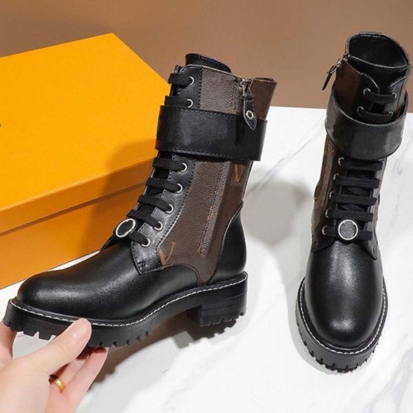 

luxury brand shoes designer boots high heels and genuine leather outdoors fashion womens boot by shoe10 17, Black