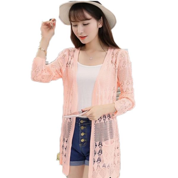 

2021 ladies crochet summer hollow out hooded knitted sweaters cardigan rebecas mujer fashion women beach cardigan spring autumn, White;black