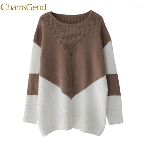 

chamsgend casual female sweater long sleeve knitwear jumper women sweaters and pullovers long coat jacket sweater l01041, White;black