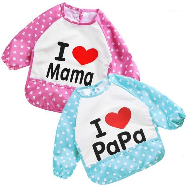 

baby kids bibs toddlers boy girls feeding baberos lunch letter smock dinner train babador love apron waterproof children1, Slivery;white