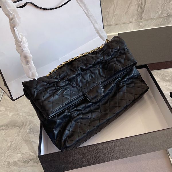 

genuine leather womens cc bag large capacity new fashion messenger shoulder bag tote bag luxury designers bags ing