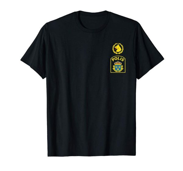 

hundforare sweden police k9 dog unit double side for male new fashion short sleeve homme suit sport hooded sweatshirt hoodie t shirt