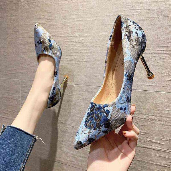

spring and summer wedding shoes with high heels and high heels, Black