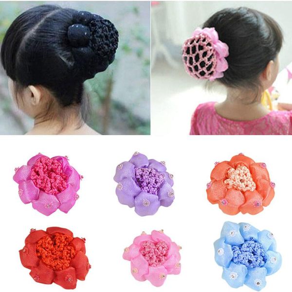 

hair accessories novelty flower decoration girls cutehair bands beautiful elegant for ballet dance styling headband, Slivery;white