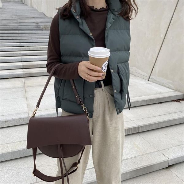 

sleeveless cotton padded jacket women 2019 winter new ins coat loose collar padded cotton waistcoat drop shipping, Black;white