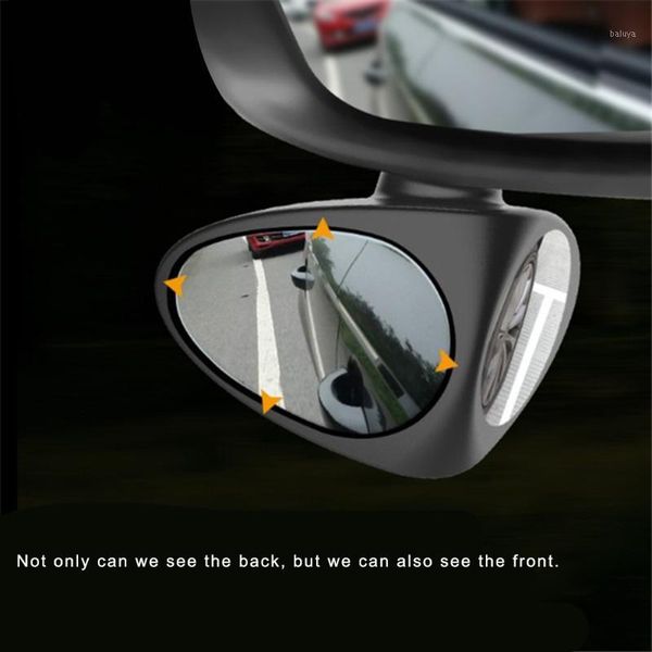 

other interior accessories car blind spot mirror wide angle auxiliary 360 rotation adjustable convex rear view front wheel car1