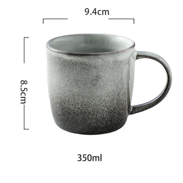 

chanshova 350мл high capacity современный стиль керамические чашки китайского фарфора кофе ручка чашки личность молоко чай вода кубок h342 b