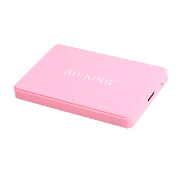 

2,5 \»2t 7200 rpm внешний micro usb жесткий диск hdd ssd enclosure pink new