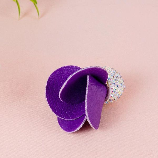 

5pc mini diamond rose flower tassel fringe diy keychain earrings making curtain sewing accessories pendant flowers craft tassel h qylkxh